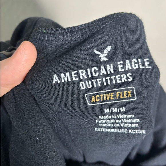 American Eagle Outfitters Black Active Flex Hoodie - Picture 2 of 3